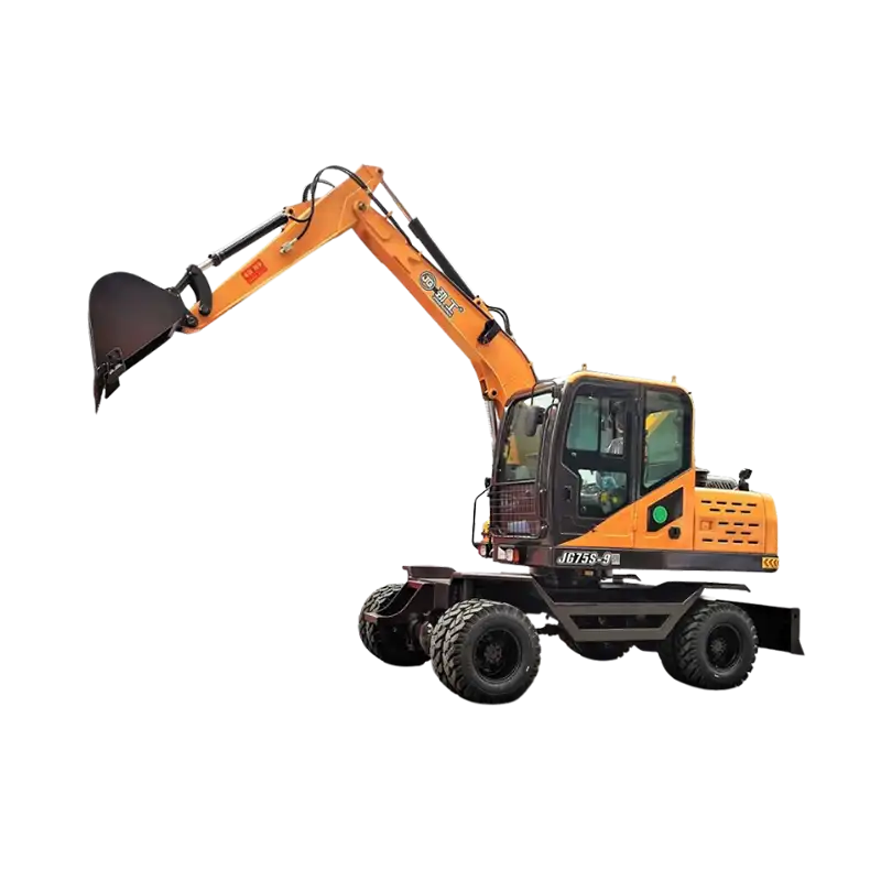 jinggong wheel excavator JG75S