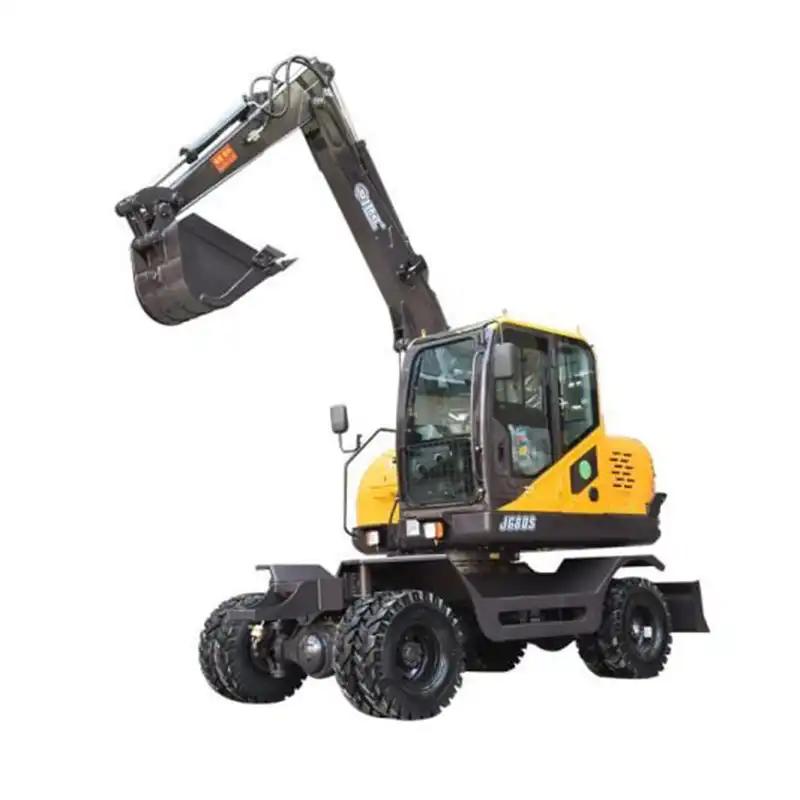 jinggong wheel excavator JG80S